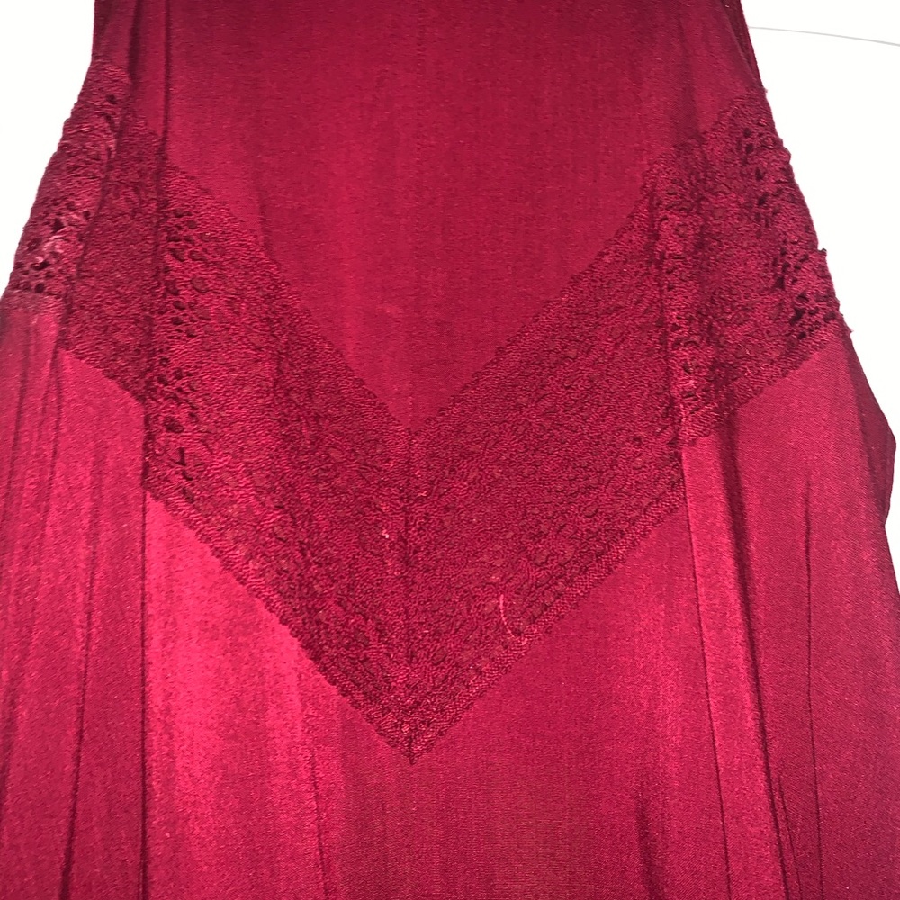 Red Shift Dress - Picture 2 of 5